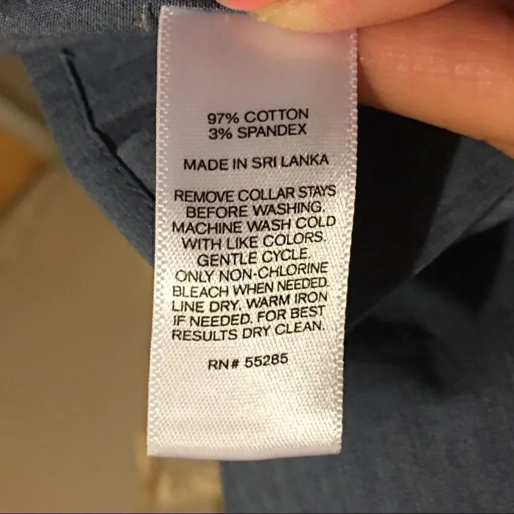 Express Blue Shirt   - Picture 3 of 6